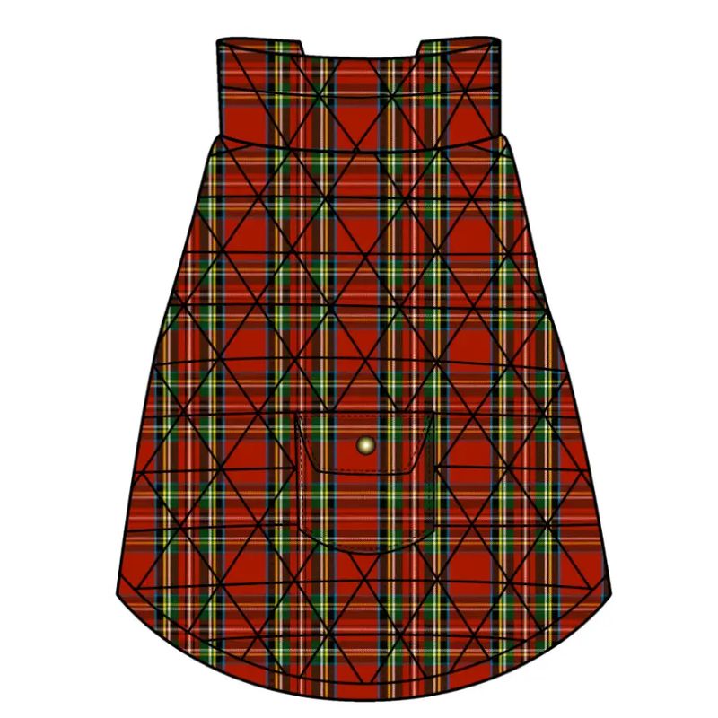 Tartan Reversible Dog Jacket