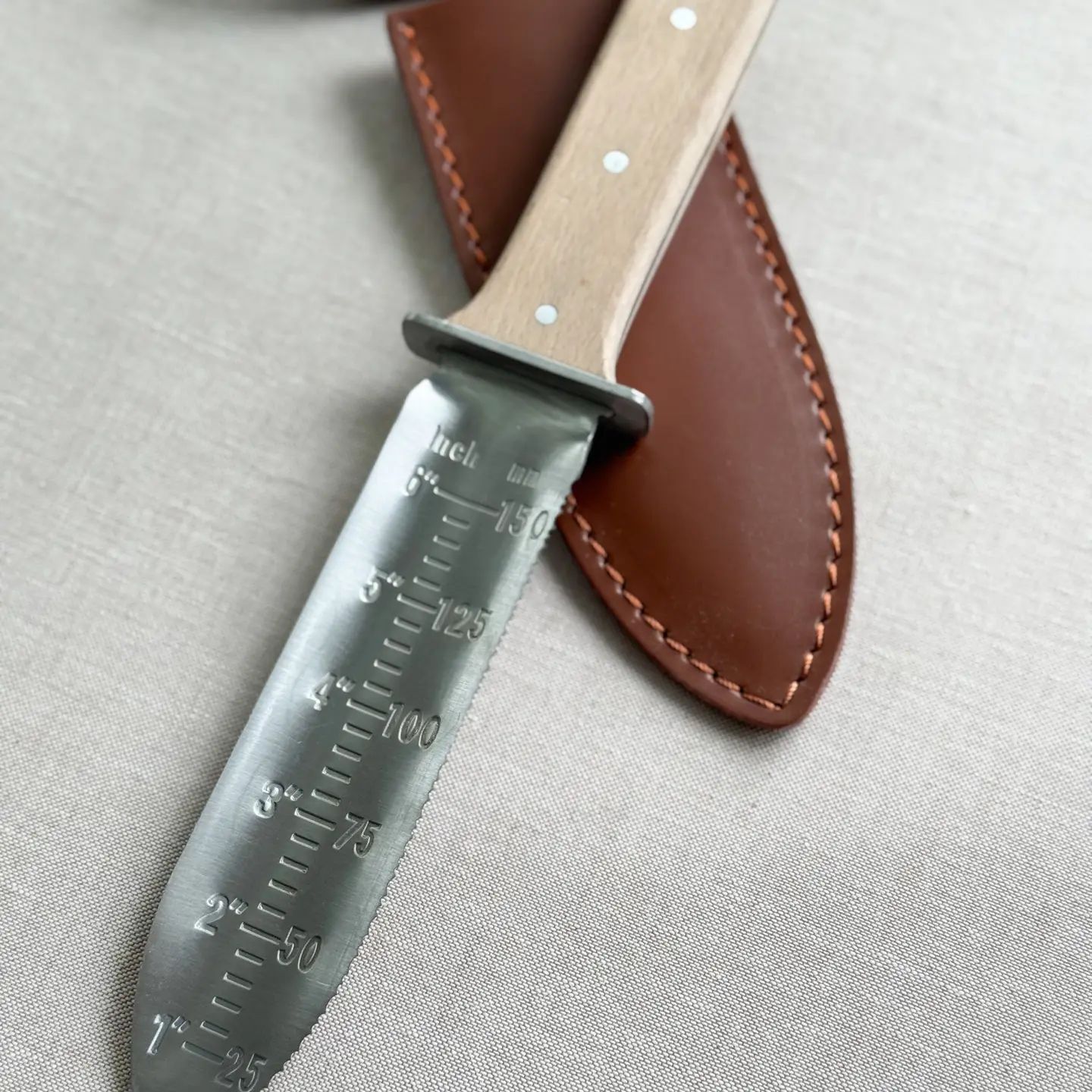 Wood Handle Hori Hori Knife