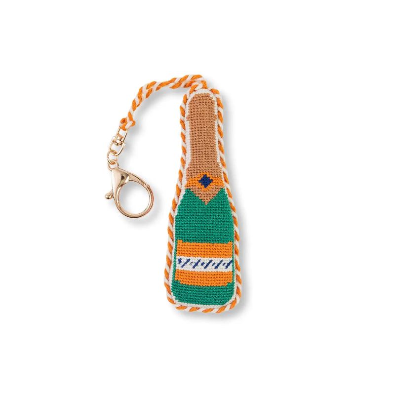 Champagne Bottle Bag Charm