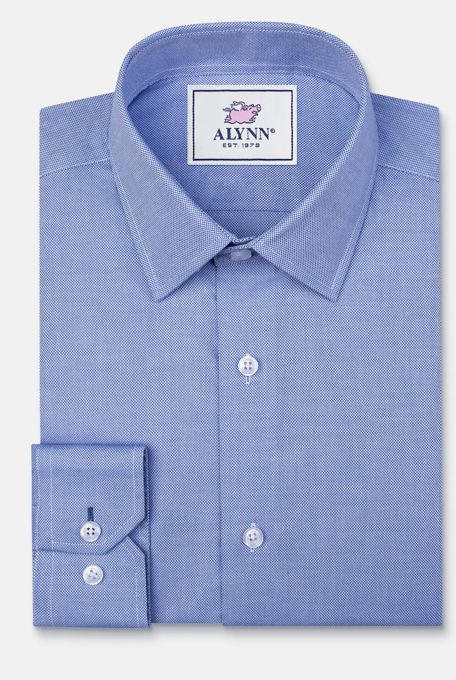 Elijah Standard Fit Medium Blue Dress Shirt