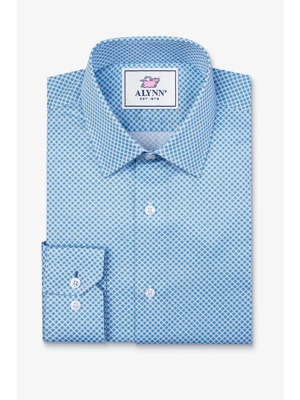 Porter Slim Fit Blue Dress Shirt