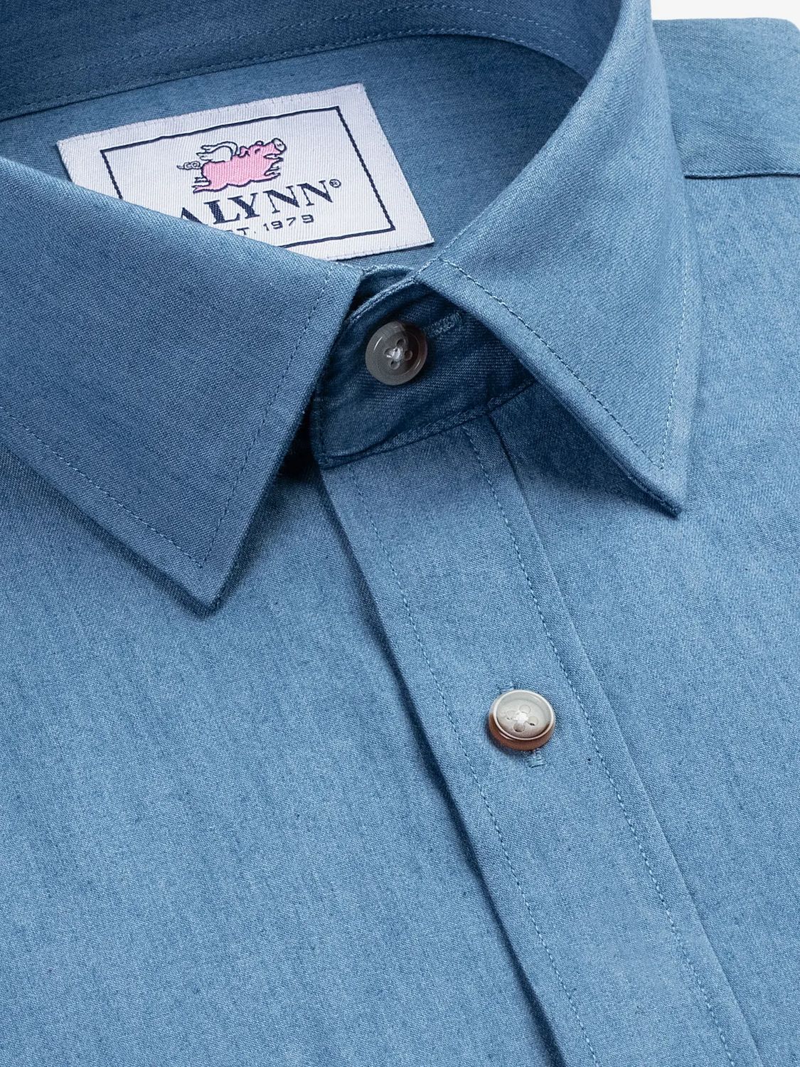 Liam Denim Slim Fit Shirt