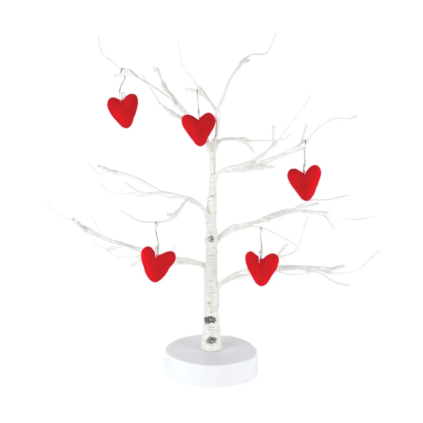 Felt Heart Ornaments