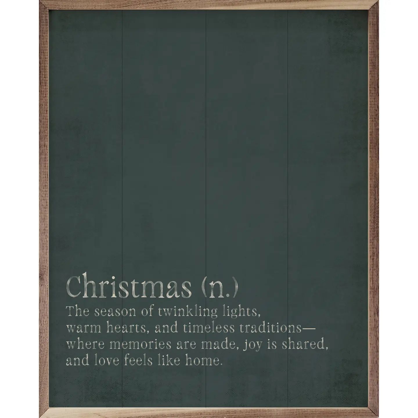 Christmas Definition Blue 16x20