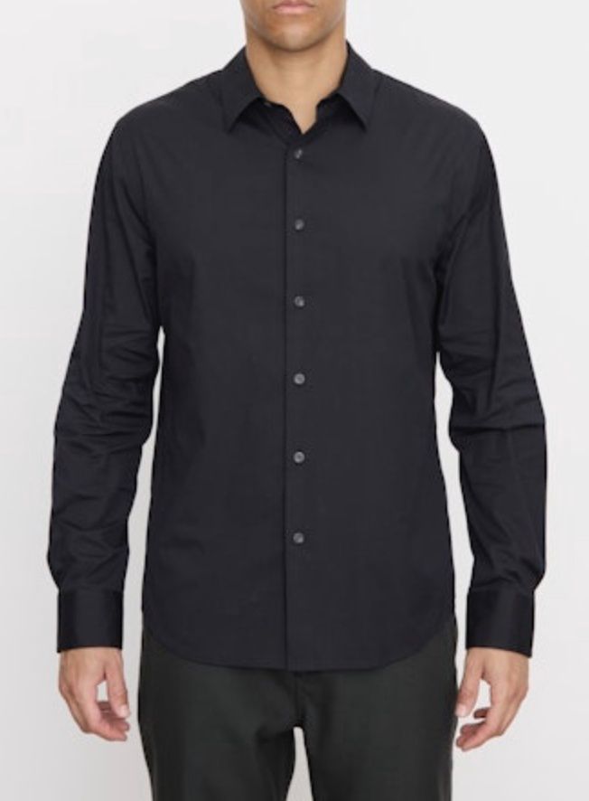 Vince L/S Black Buttondown Shirt