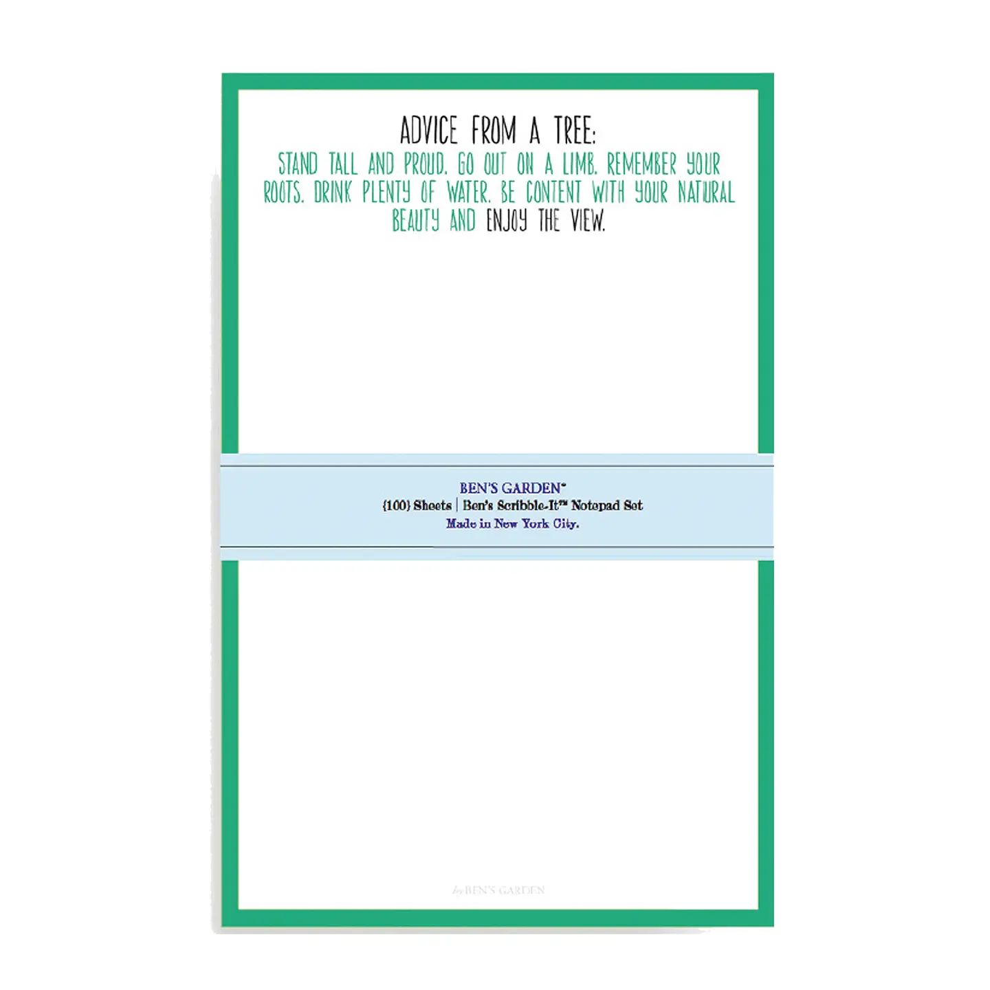 Advice from A Tree Scribble Notepad Set