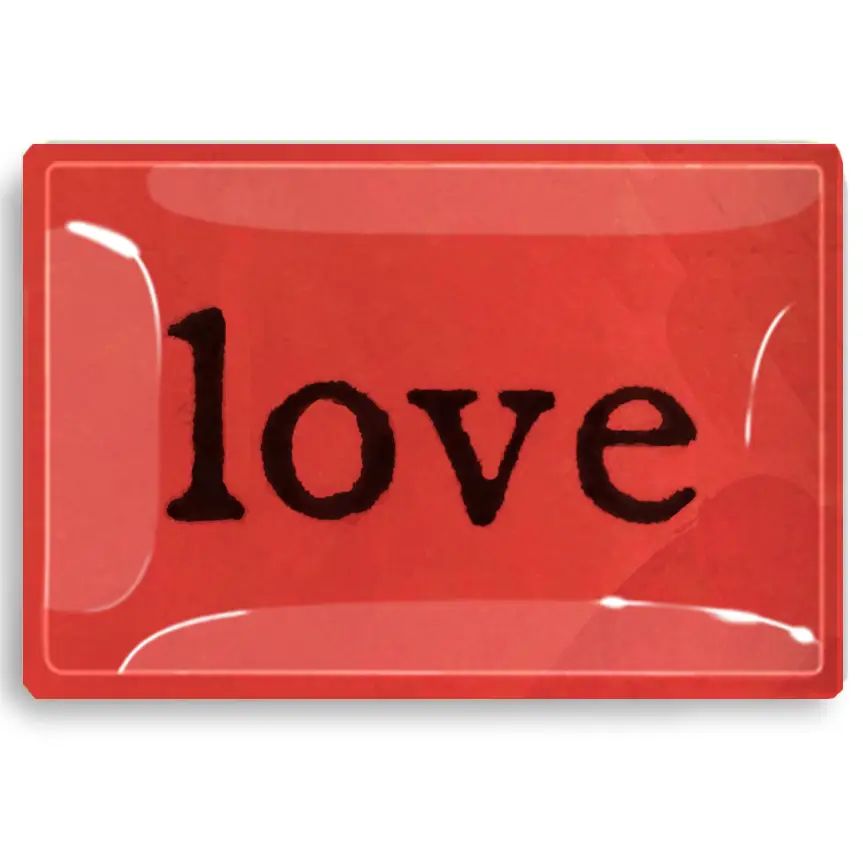 Blush Love Decoupage Glass Tray