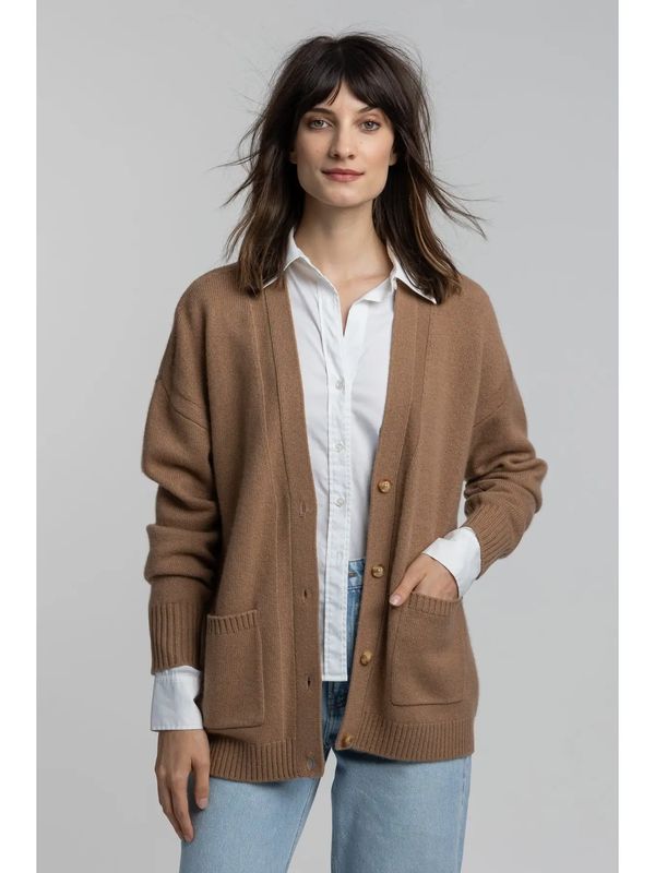 Cashmere Boyfriend Cardigan