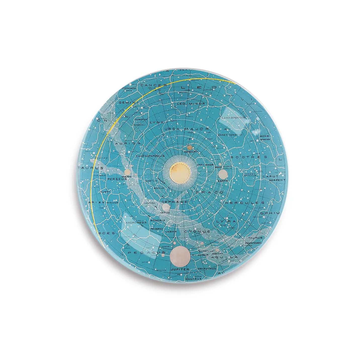 The Constellations Round Decoupage Tray