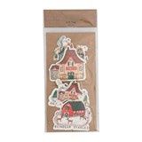 Handmade North Pole Gift Tags S/8