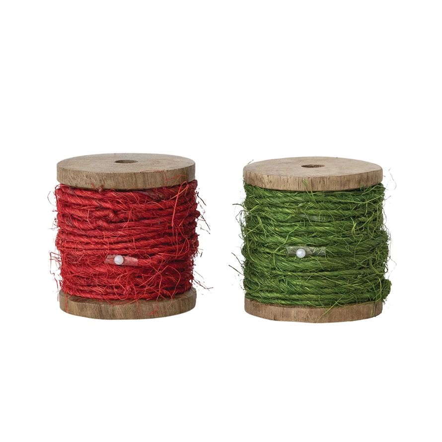 10 Yard Hemp Cord on Wood Spool