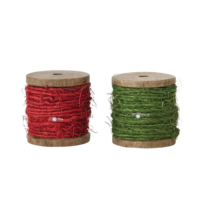 10 Yard Hemp Cord on Wood Spool