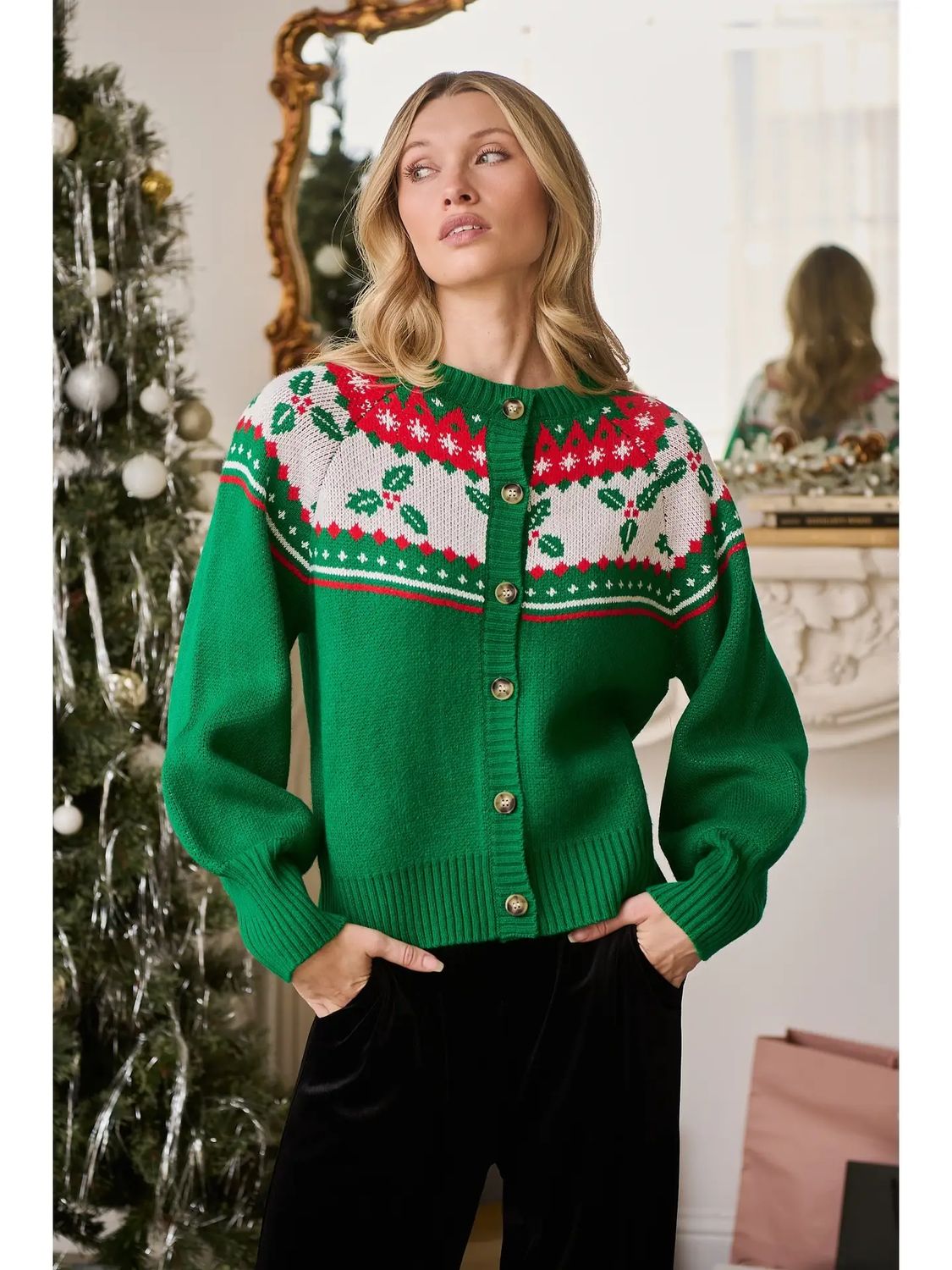 Abey Fair Isle Christmas Sweater