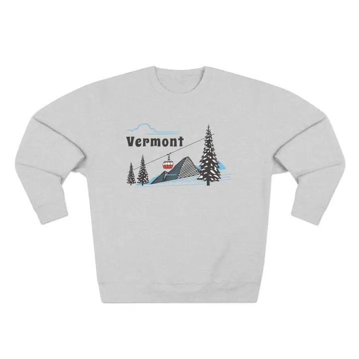 Vermont Gondola Sweatshirt - Grey