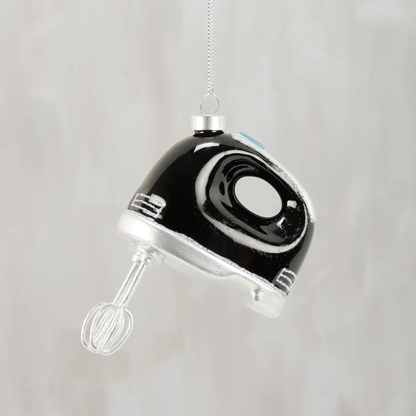 Hand Mixer Glass Ornament