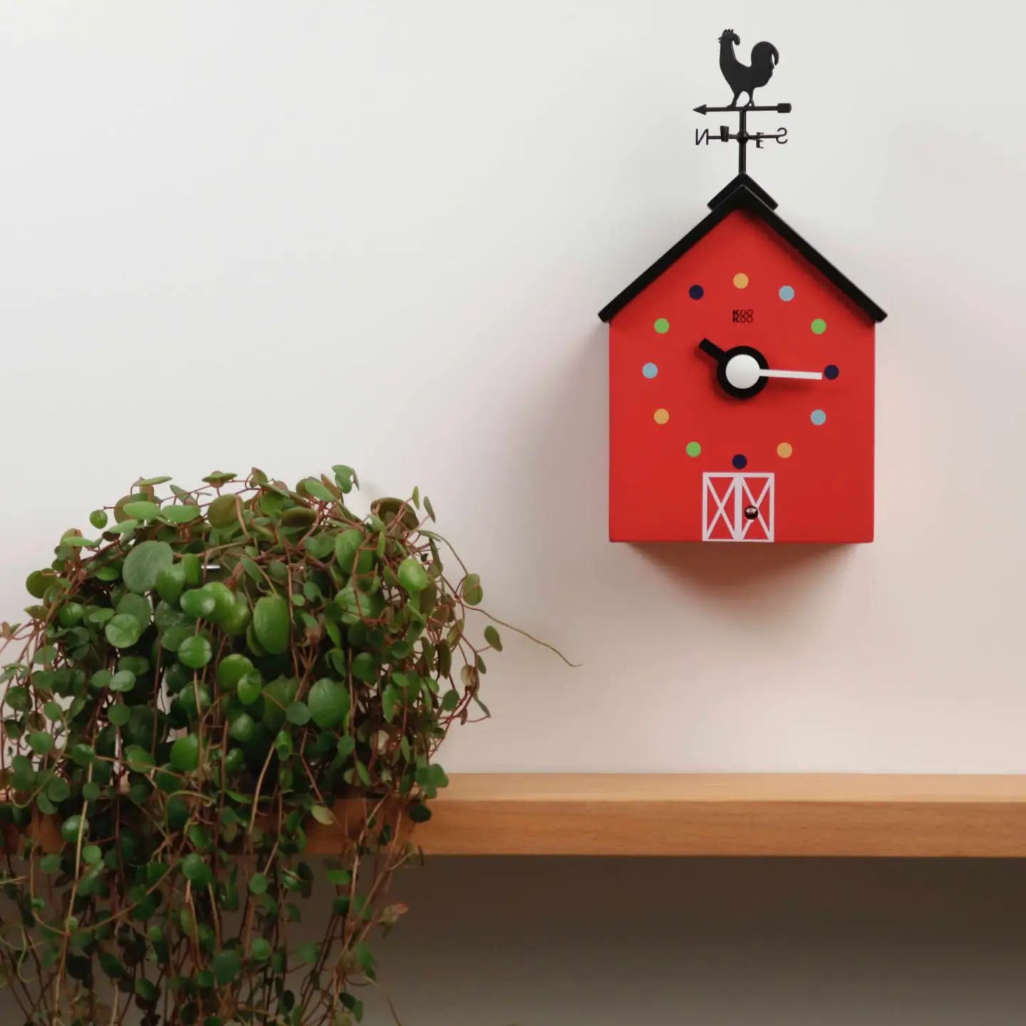Kookoo Redbarn, Clock - Large