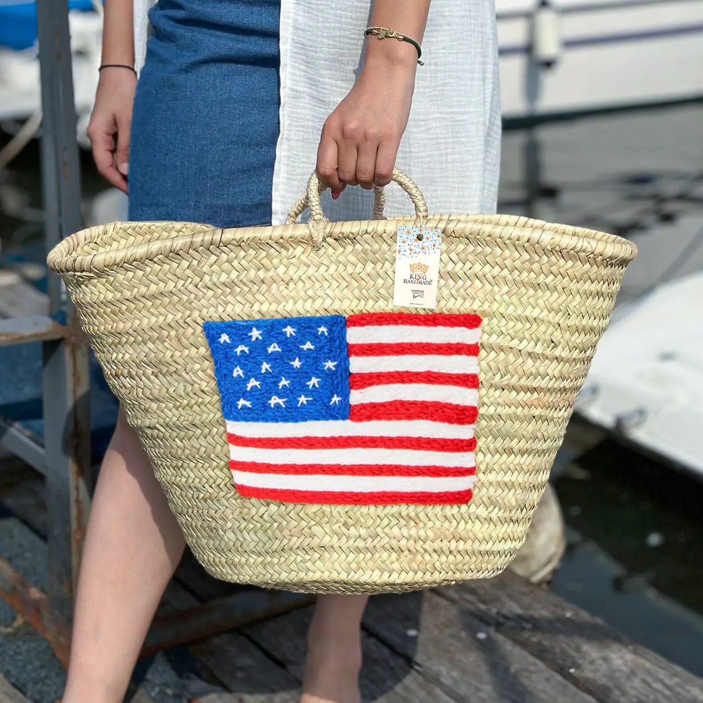 American Flag Tote