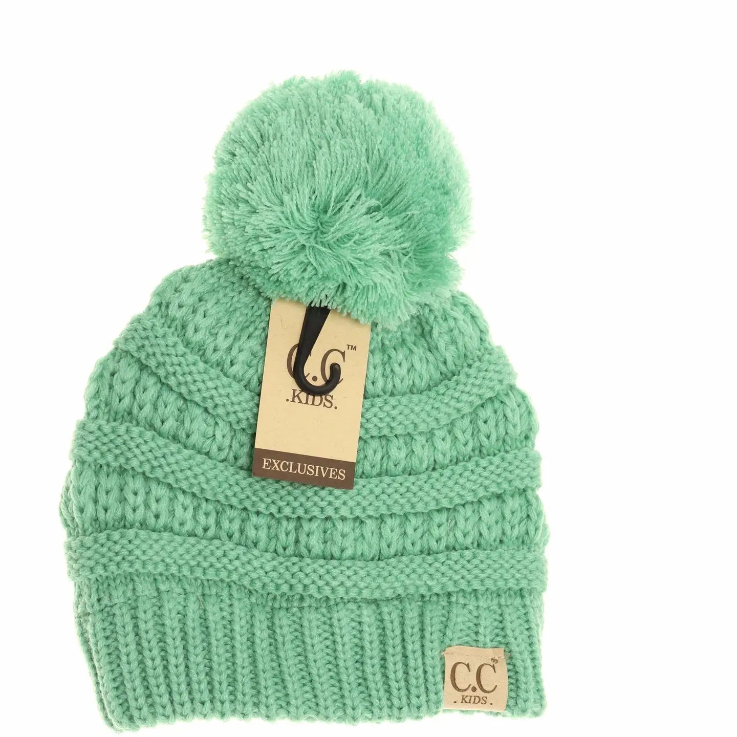 Kids Pom Beanie