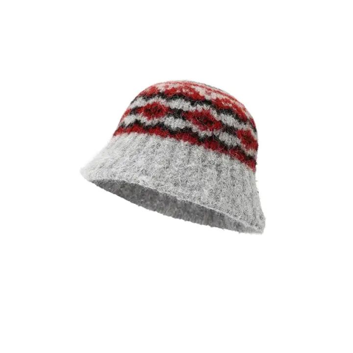 Winter Knitted Bucket Hat