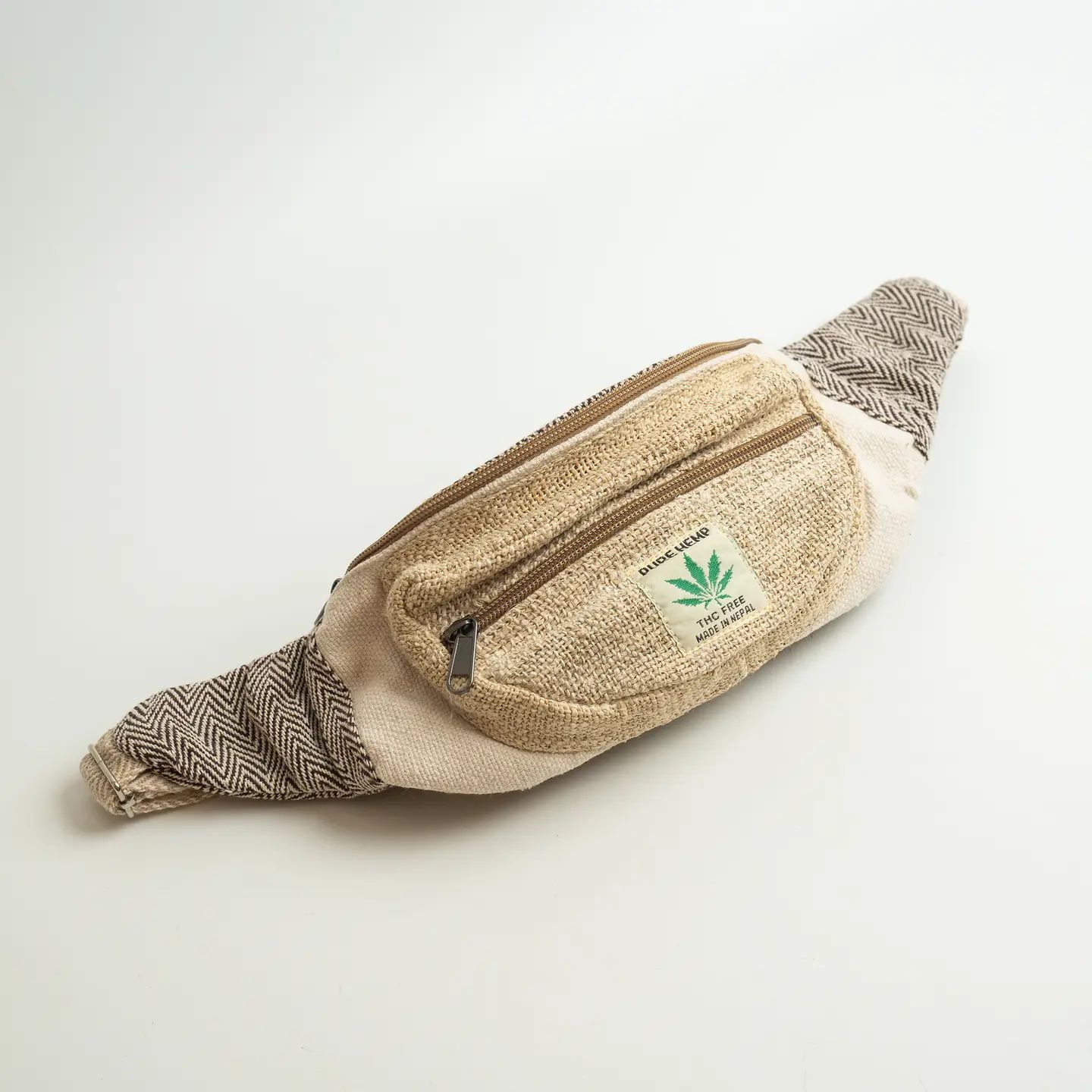 Pure Hemp Boho Fenny Passport Travel Handmade Crossbody