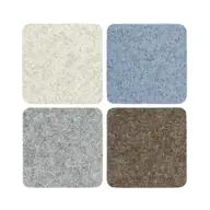 Bierfilzl Merino Wool Felt Square Coaster S/4
