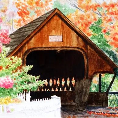Middle Covered Bridge Print