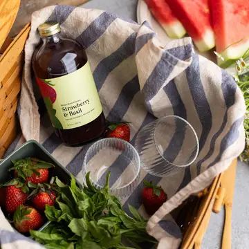 Strawberry & Basil Cocktail Mixer