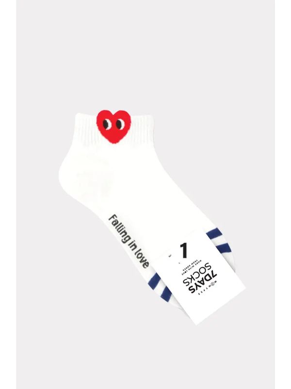 Women's Ankle Falling in Love Socks