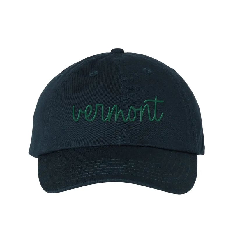 Vermont Embroidered Dad Hat