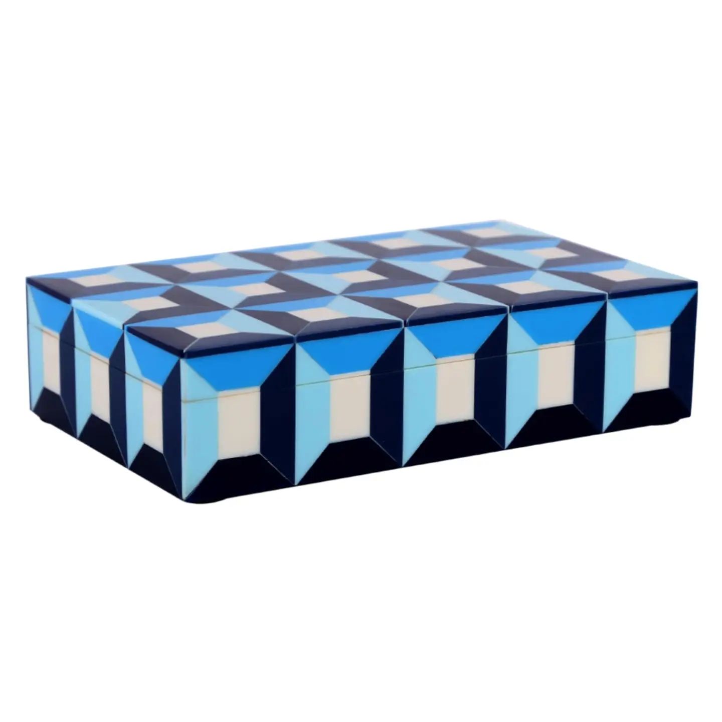 Decorative Box Patisserie Modern Pattern 8x5x2