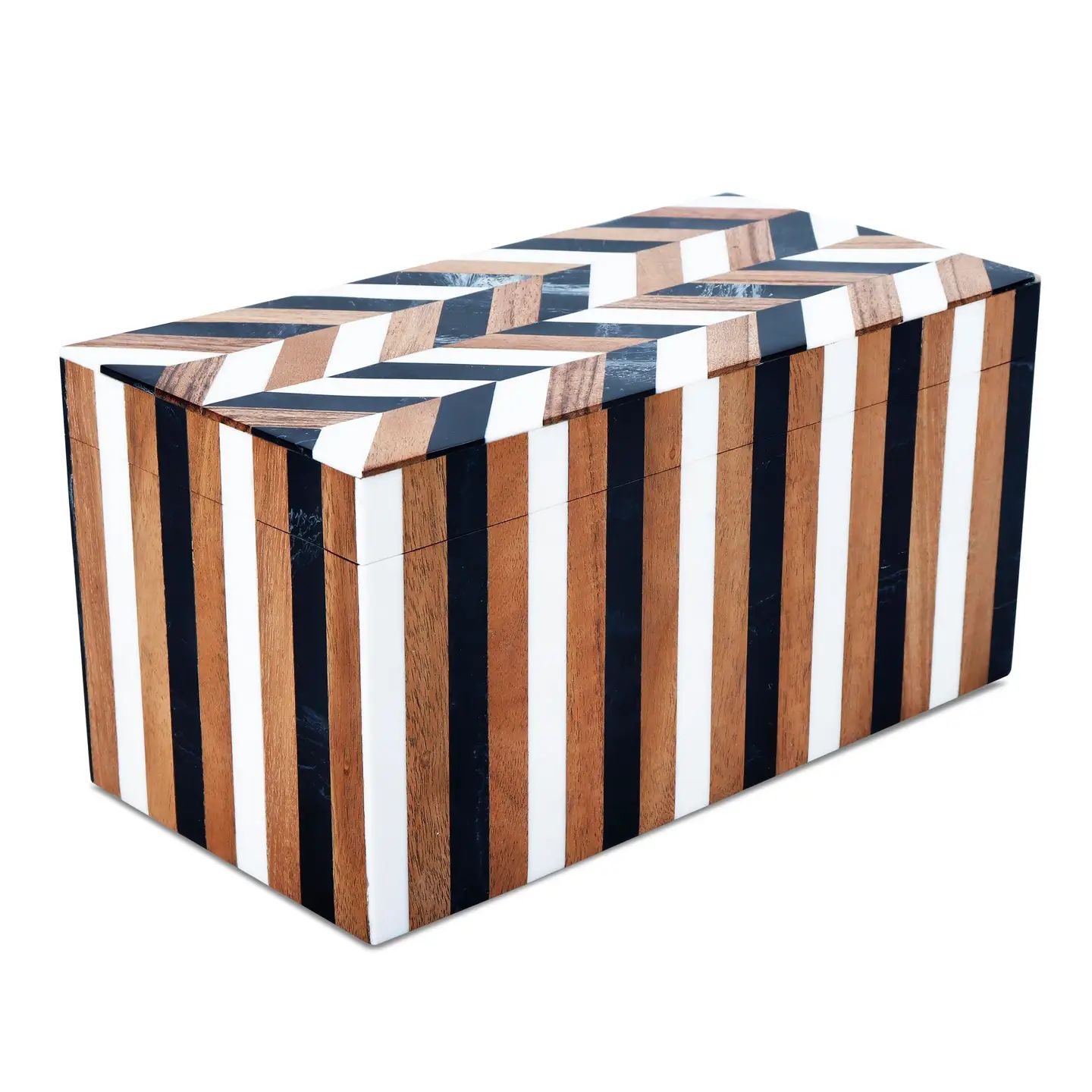 Marquet Cosmo Resin & Wood Inlay  Box10x5x5