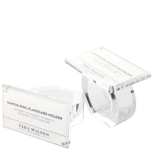 Napkin Ring Place Holder S/4