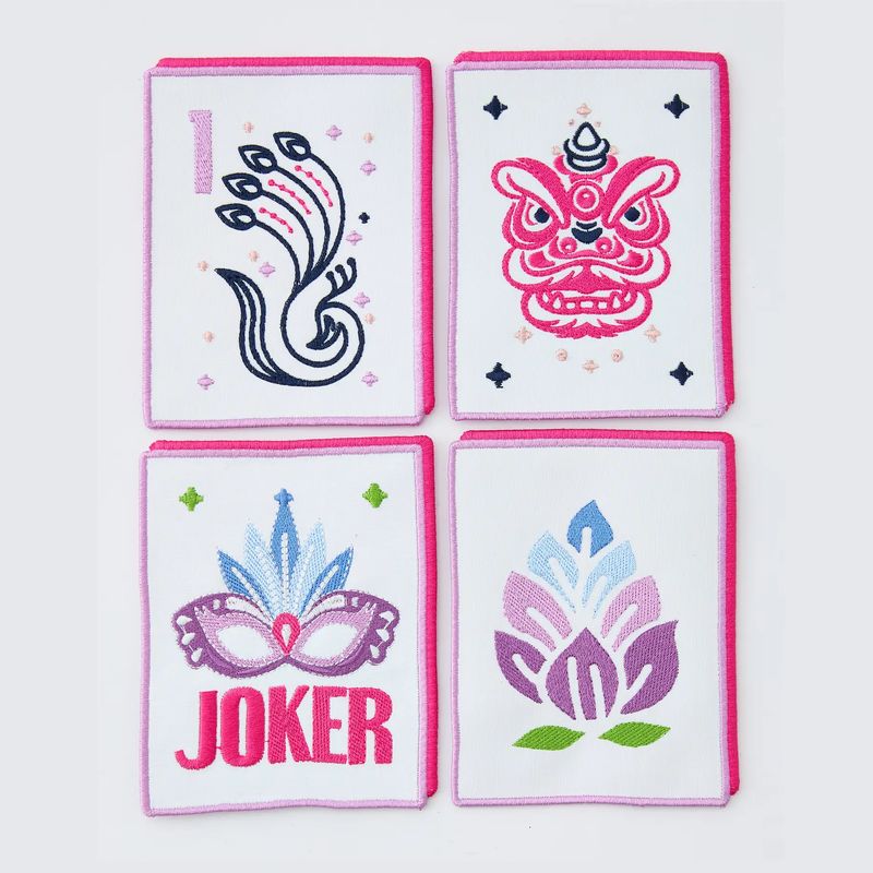 Oh My Mahjong Tile Cocktail Napkins