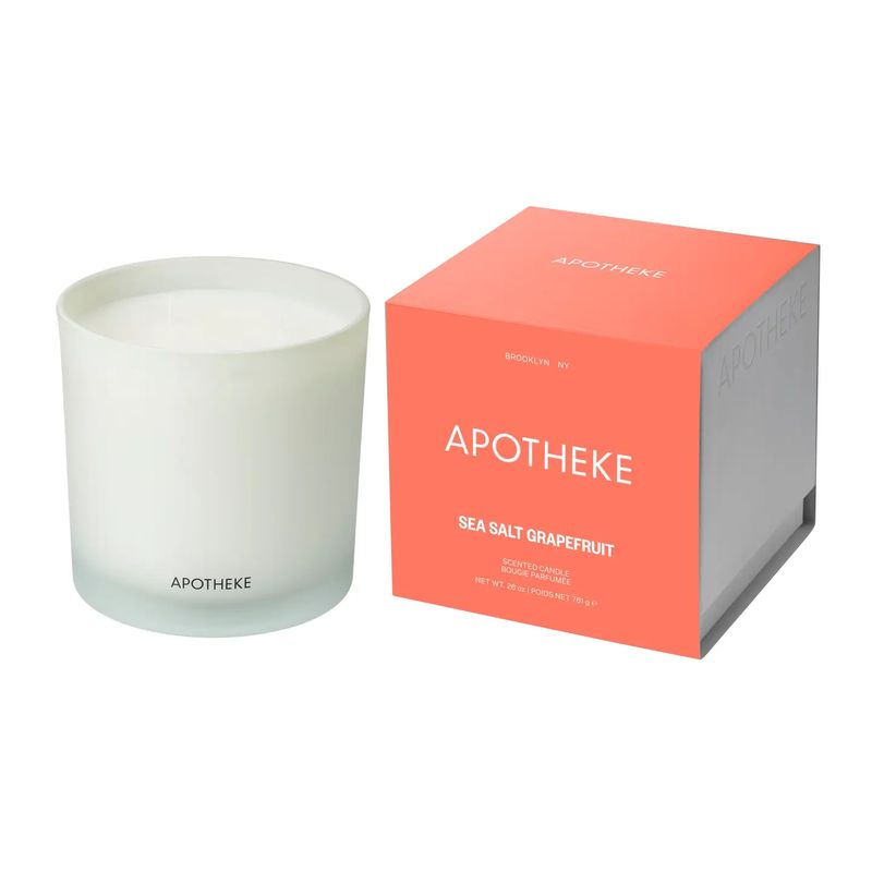 Sea Salt Grapefruit 3-Wick Candle