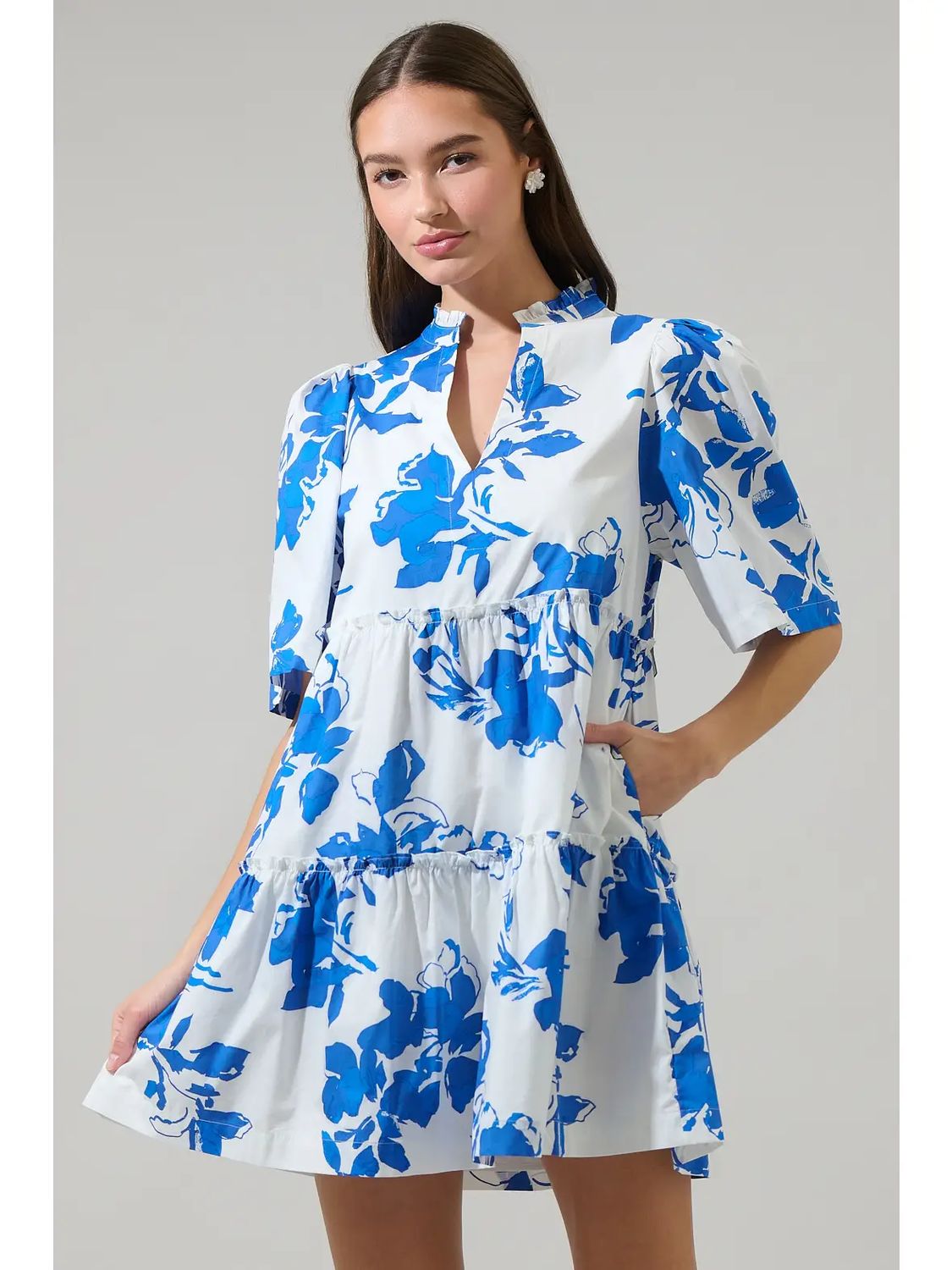 Aby Floral Dixie Shift Dress
