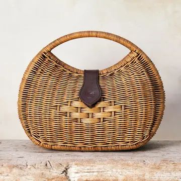 Rattan Eclipse Handbag