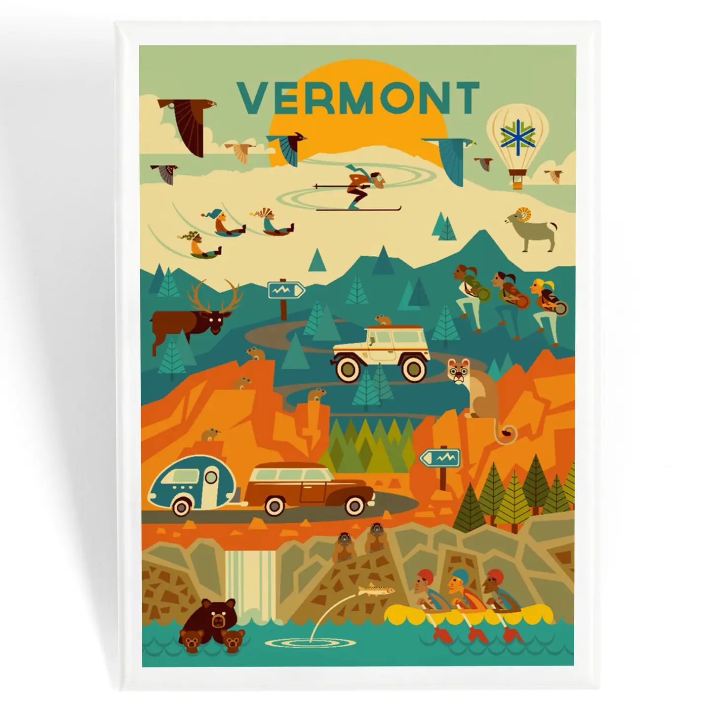 Vermont Magnet Geometric
