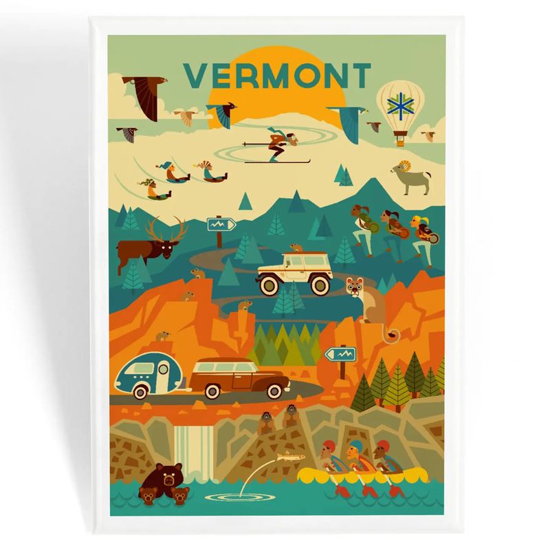 Vermont Magnet Geometric