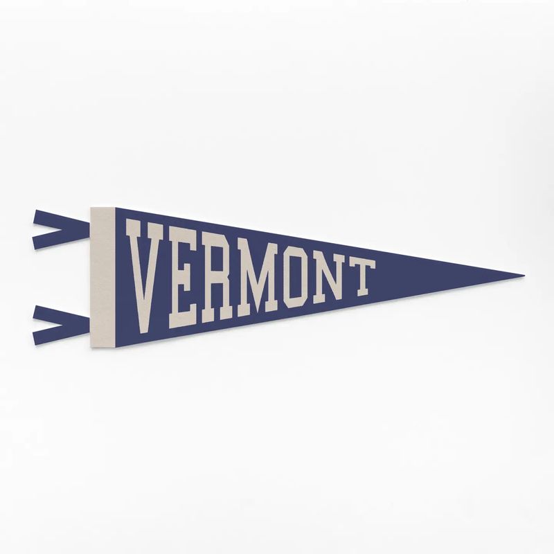 Vermont Varsity Felt Pennant