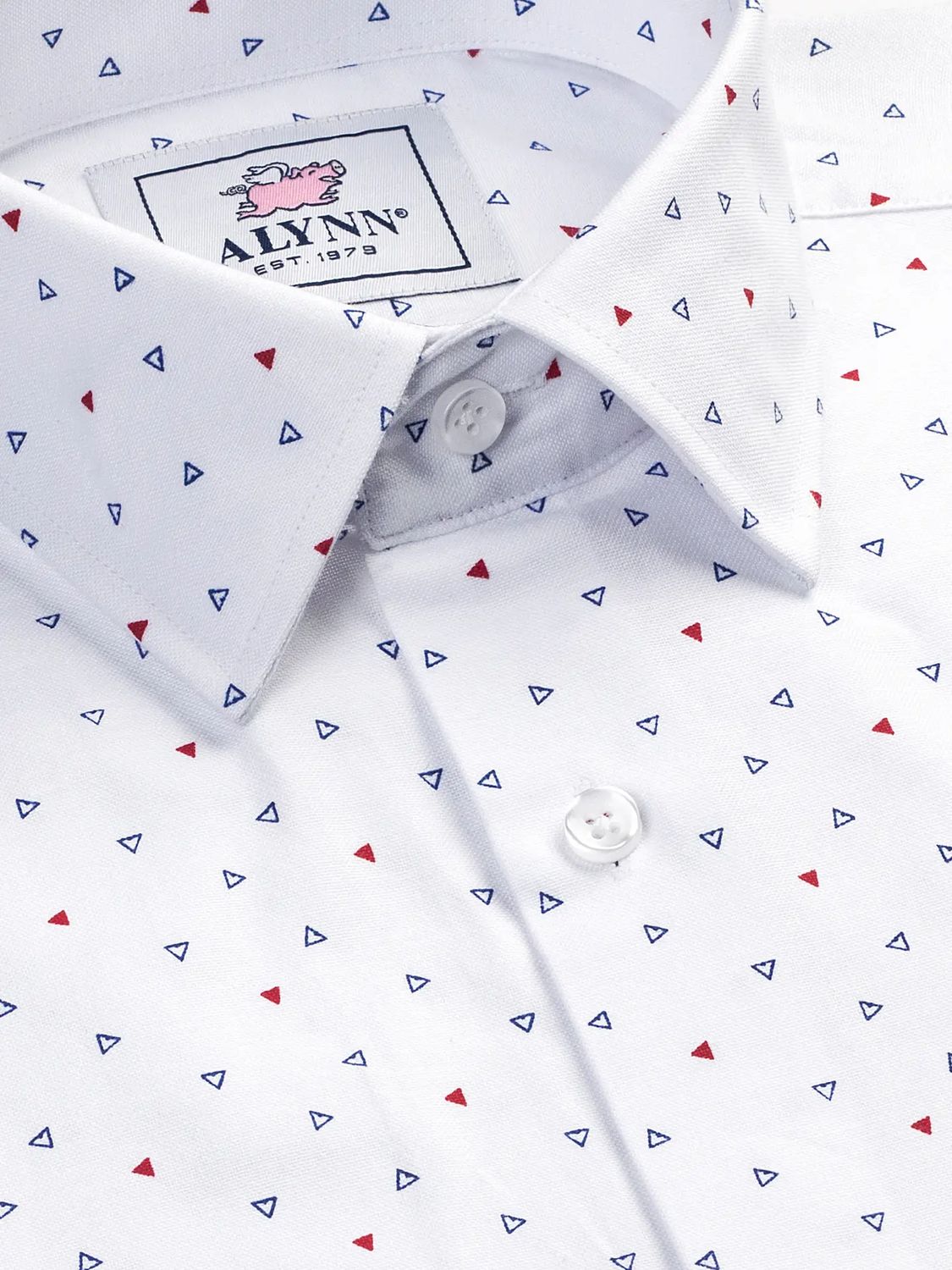 Percy Slim Fit Dress Shirt White