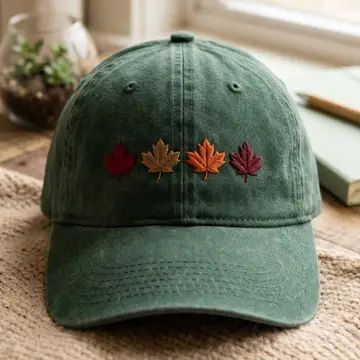 Maple Leaf Baseball Hat