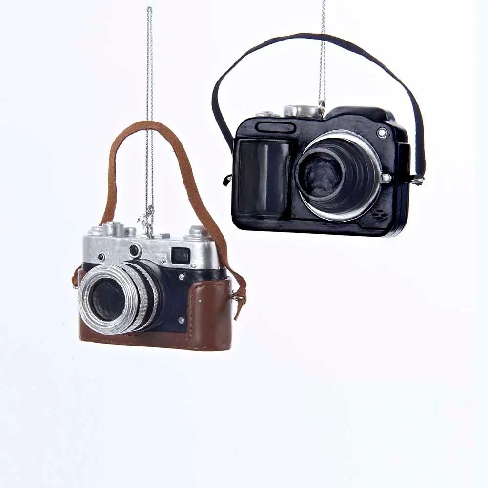 2.5" Resin Classic/Digital Camera Ornaments