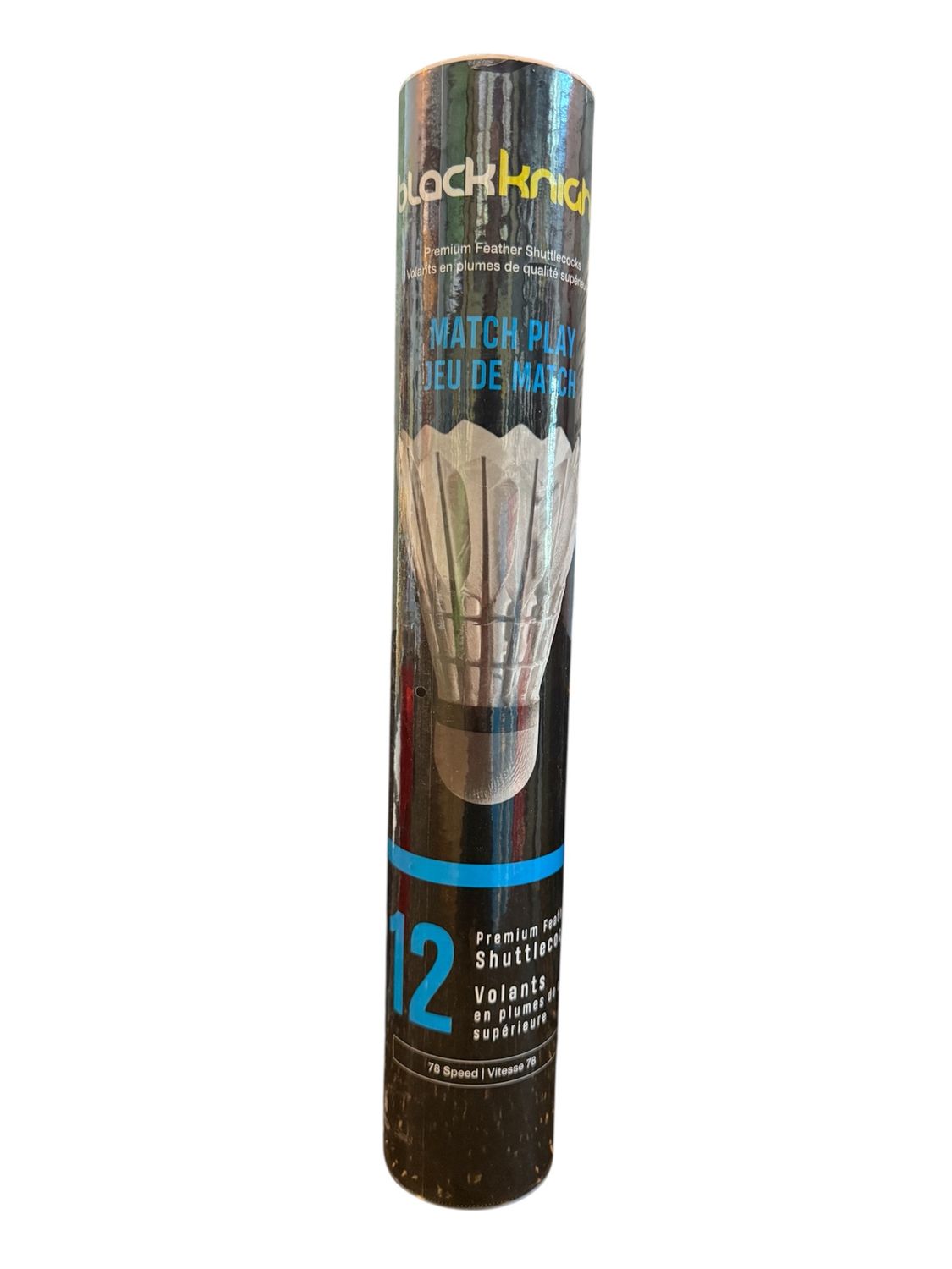 Black Knight Match Play Shuttlecocks 78 Speed 12Pk