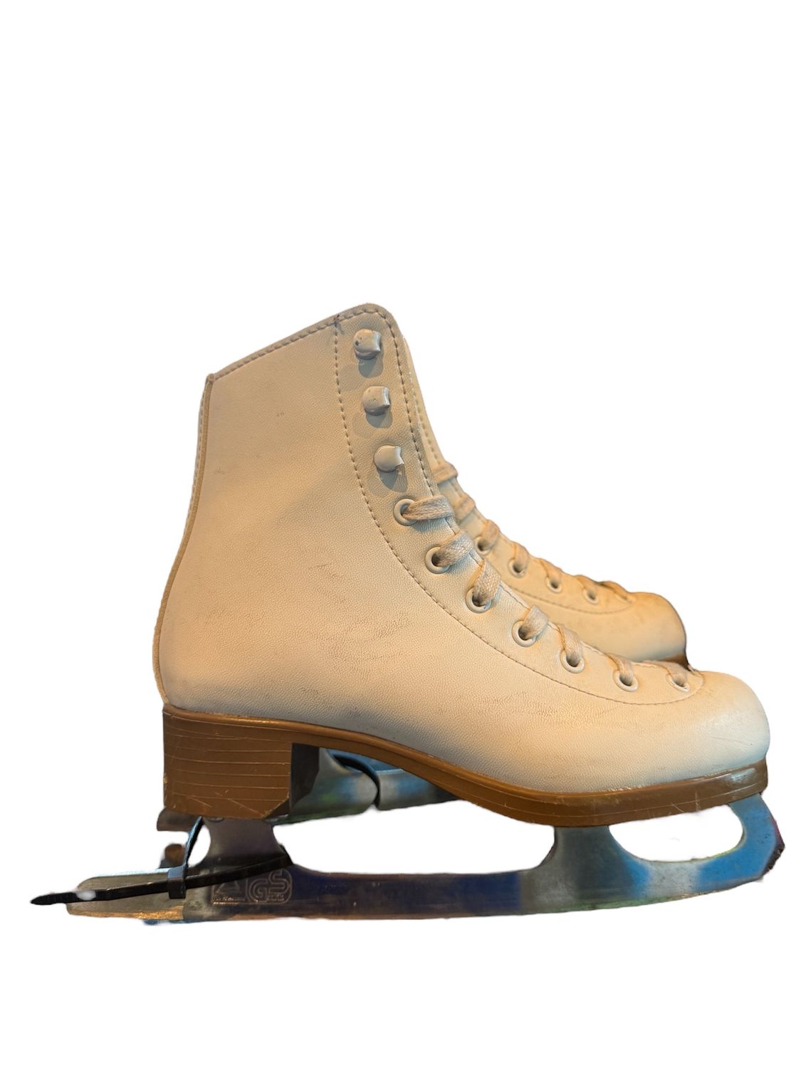 USED Jackson Glacier 120 Figure Skates Size 1