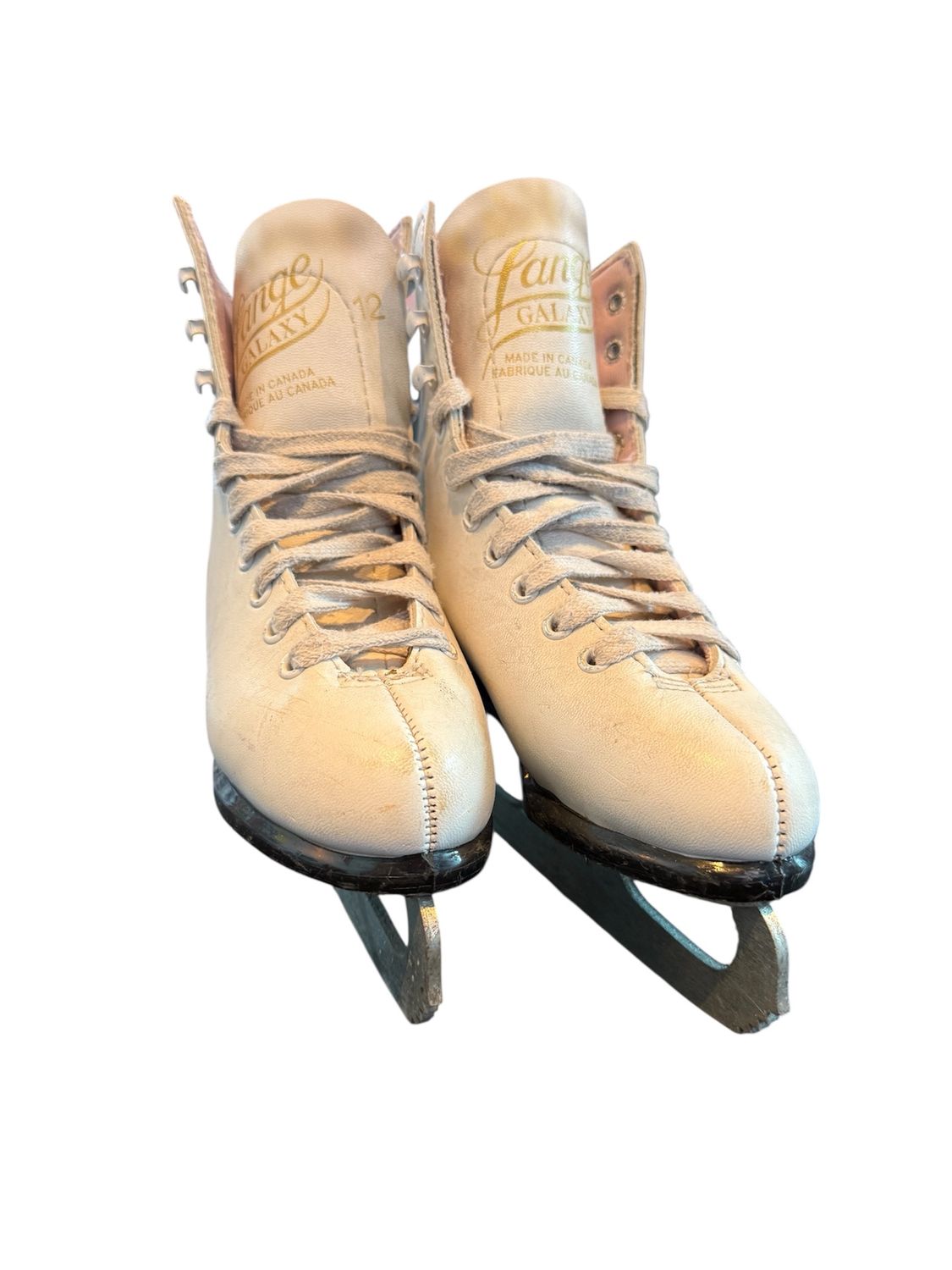 Used Lange Galaxy Figure Skates Size 12