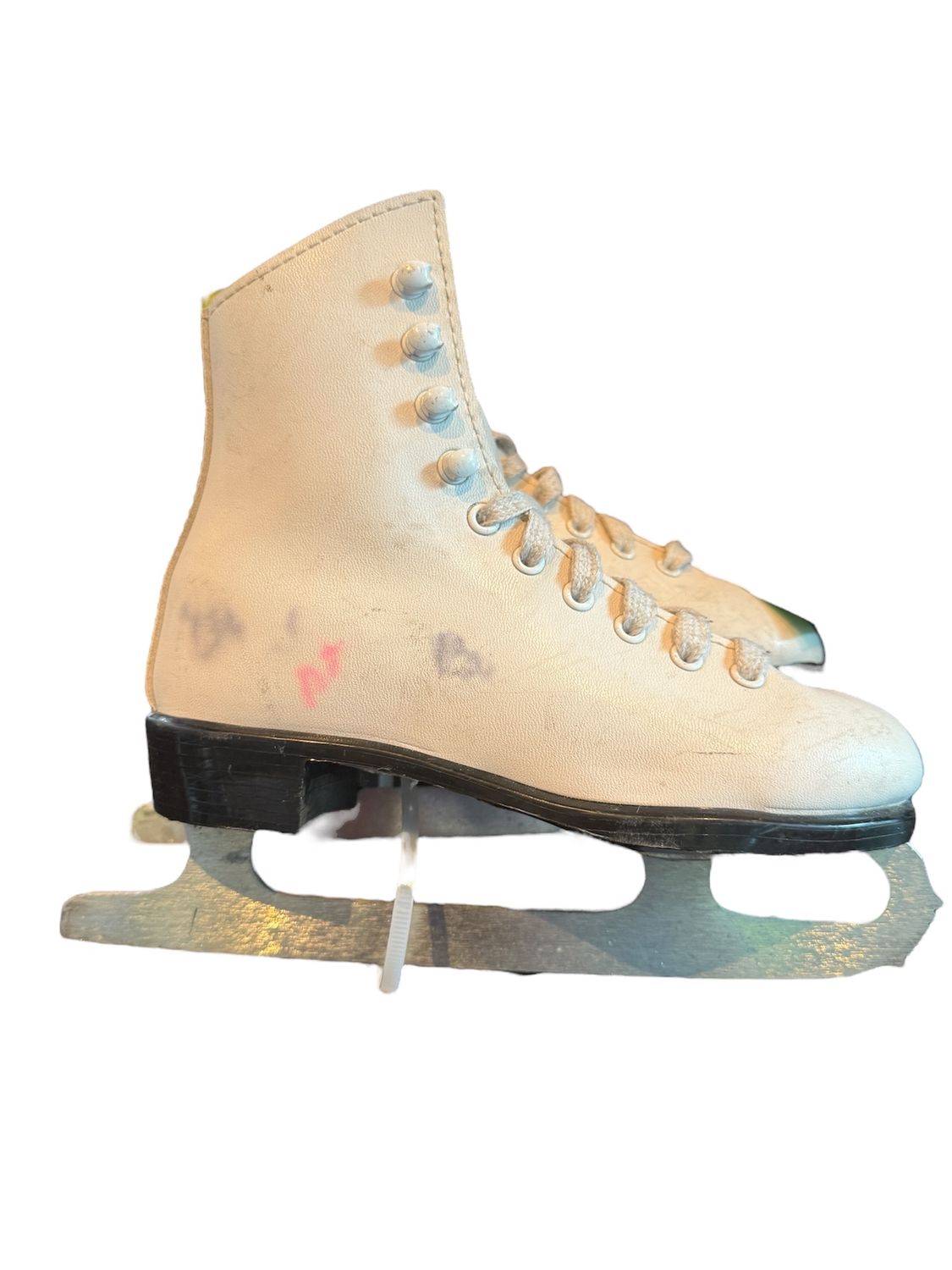 USED Lange Galaxy Figure Skates Size 1