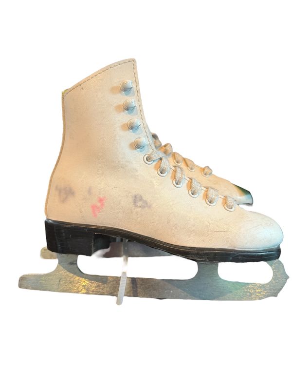 USED Lange Galaxy Figure Skates Size 1