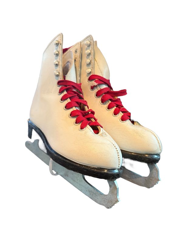 USED Lange Classic Figure Skate Size 1
