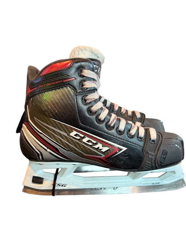 Used CCM Jetspeed FT460 Goalie Skates Size 7.5