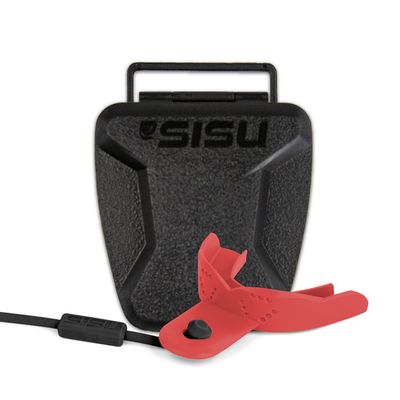 CCM Mouthguard W / Case Yth Red